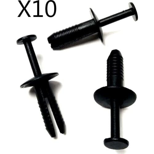 10X Rivets bumper to Boost FOR BMW OEM: 51111964186 ; For Opel Corsa Clip 1400806