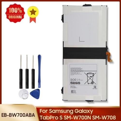 100% Original Battery EB-BW700ABA EB-BW700ABE For Samsung Galaxy TabPro S SM-W700N SM-W708 Tab Pro S Laptop Battery 5200mAh