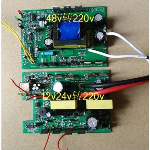 1000w 12v24v48v to 220v600 Watt Inverter Circuit Board Booster Circuit Board