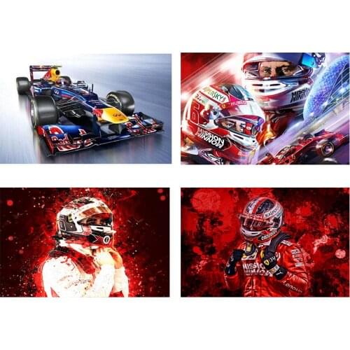 NEW Full Square/Round Drill 5D DIY Diamond Painting F1 Racing car Embroidery Cross Stitch 3D art picture of rhinestone