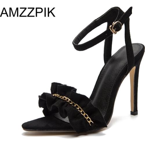 Женские туфли с ремешком AMZZPIK China At AliExpress