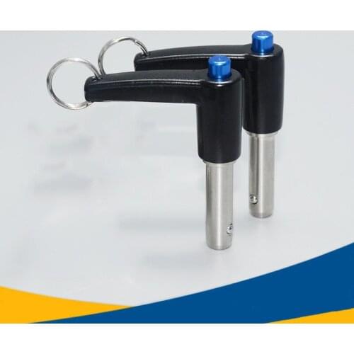 Quick release pin Stainless steel L-handle quick insertion pin safety pin Ball lock pin diameter 5/6/8/10/12/16mm length 10-60