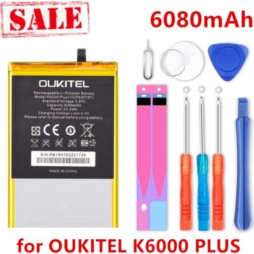 Аккумуляторы для телефонов Oukitel K6000 Plus Chensuper China At AliExpress