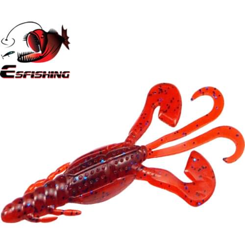 Esfishing Lures Fishing Soft Baits Huge Tentacles Craw 6pcs 90mm 6.2g Stream Sea Fishing Lake Iscas Tackle