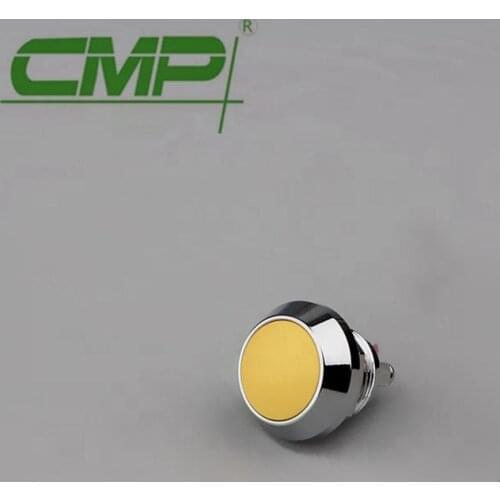 Hot Sales 12mm Waterproof Push Button Momentary Switch Normally Open