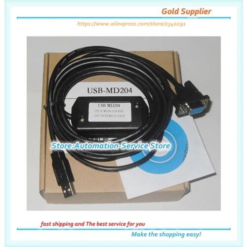 MD204 Text Download Cable MD204L Text Display Programming Cable USB-MD204 MD204LV4 MD204LV5 MD204LV6 MD306L