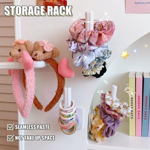 Hook Strong Load-bearing Viscose Free Punching Student Dormitory Wall Hanging Long Strip Large Seamless Hooks Jewelry Rack
