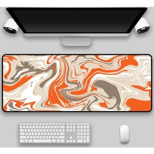 Easy to Clean Smooth Abstract Art Carpet Gaming Mousepad Table Mat for Laptop