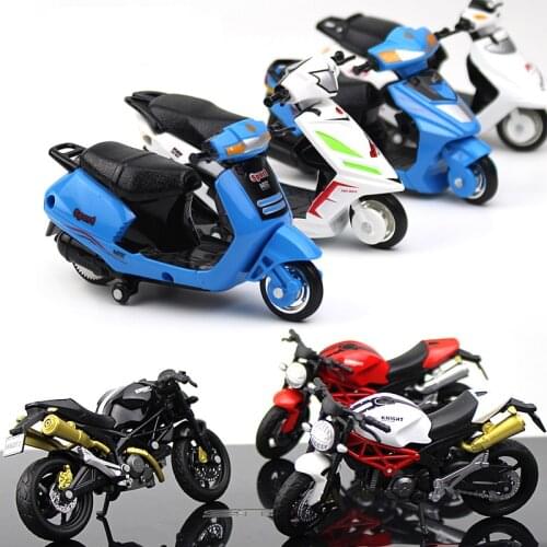 Motorcycle model cake ornament alloy motorcycle creative decorative model Childrens toy car toy accessories