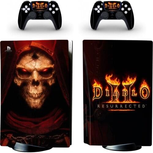 Dark God PS5 Standard Disc Edition Skin Sticker Decal Cover for PlayStation 5 Console & Controller PS5 Skin Sticker Vinyl