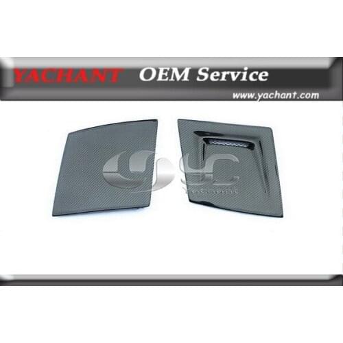 Carbon Fiber NC Style Vented Head Light Cover Fit For Mazda RX7 FC3S