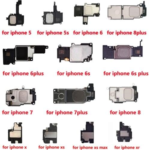 Bottom Loudspeaker For iPhone 6 6s 7 8 Plus 5S 5 4S Sound Ringer Loud Speaker Flex Cable For iPhone X Xs Max XR Repair Parts