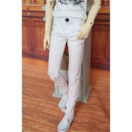 BJD Doll Clothing is suitable for 1/3 and 1/4 Uncle size fashion and versatile new slim slim pants in classic black and white