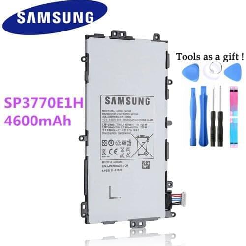 Original Tablet Battery SP3770E1H for Samsung Galaxy Note 8.0 GT-N5100 N5110 N5120 4600mAh Real Capacity PC Akku +Tools