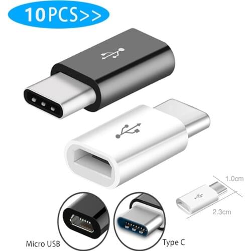 Type C to Micro USB Adapter Convert Connector Convenience Data Sync Charging Converter For Smart Phone