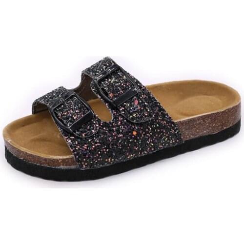 Casual Soft Cork Slippers Women Men Summer Beach Slide Sandals Flip Flops Comfort Ladies Couples Outside Shoes Zapatilla Mujer