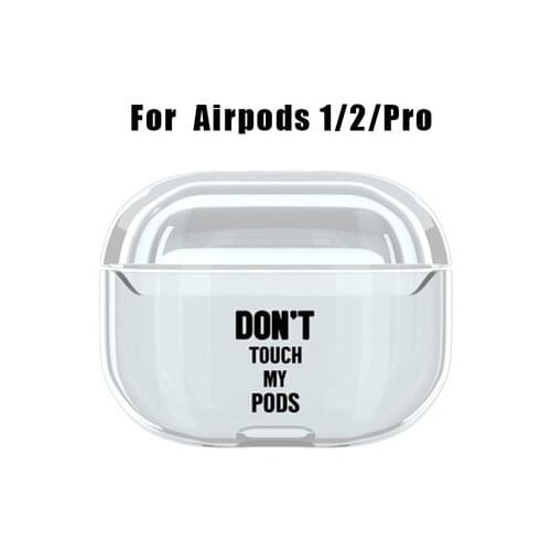 Clear Case Cover for AirPods Pro Hard PC Cristal Cute Cartoon Earphone Protector for Air Pod Pro 3 Funda Coque for AirPods Box