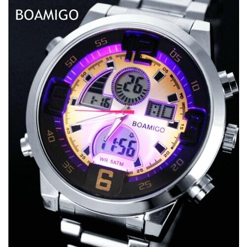 Luxury Brand Led Digital Mens Watch Fashion Sport Automatic Watches Waterproof Quartz wristwatches For Men Relogio Masculino