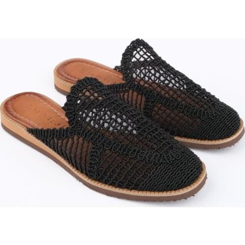 Slipplers Women Summer Slipper Flat Shoes - Weave Wire Mesh Women Slipper Women Sandal Slippers Women Outdoor Slipper | Arber