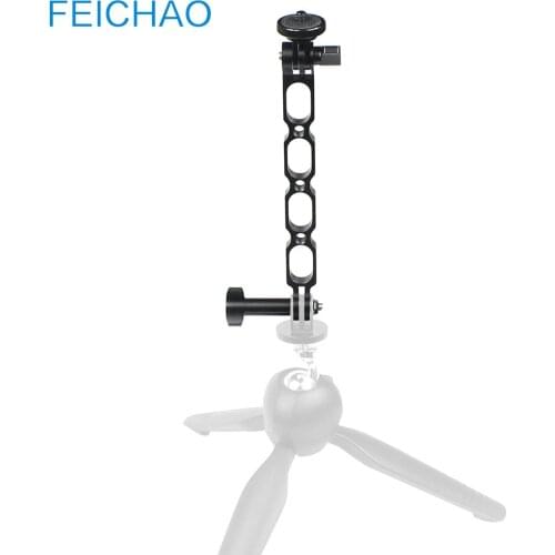 Tactical Grip Selfie Extension Arm Lengthen Rod Tripod Adapter Mount w Thumb Screw for GoPro for insta360 One R X X2 Accessories