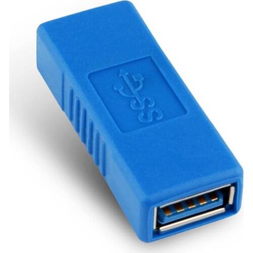 USB3.0 Type A Female To Female Adapter Converter Extension Plug Connector USB 3.0 AF To AF Connector