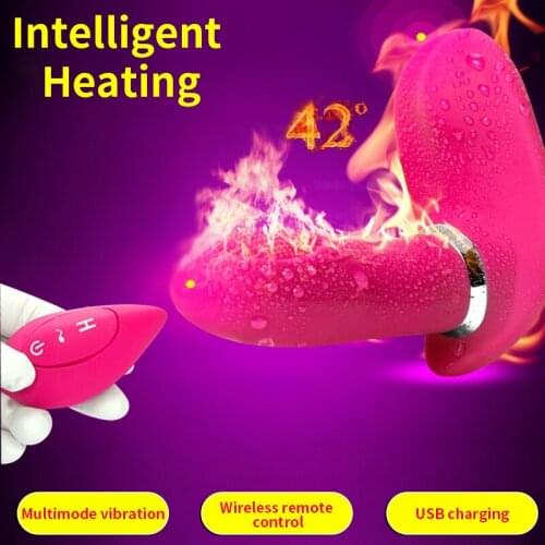 Female Masturbation Vibrators Intelligent Heating Wearable Massager Invisible Multi-Frequency USB Charging Sex Toys For Womens