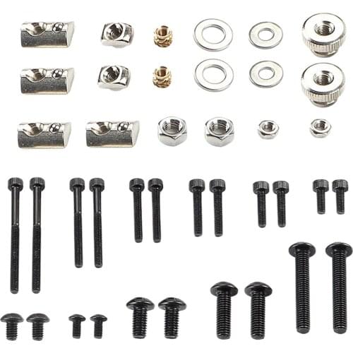 1 Pack Fasteners Screws Nuts Washer Kit DIY for Voron V2.4 3D Printer Parts