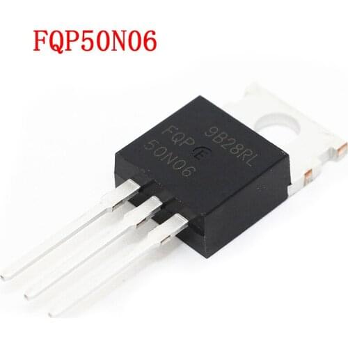 10PCS FQP50N06 TO220 50N06 TO-220