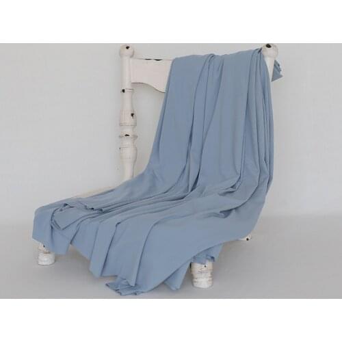 180 x 150cm Blue Fabric Blanket Photography Props Baby Photography Backdrops Posing Backdrop Beanbag Cover Newborn Photo Props