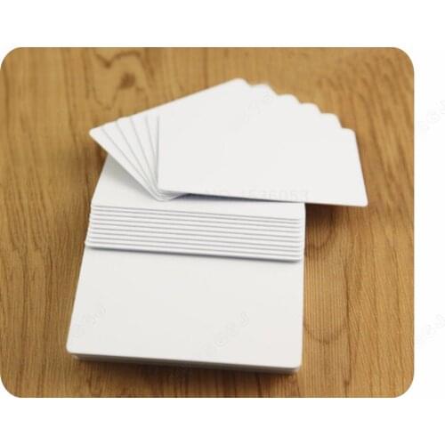 200pcs smart Dual card UHF+(HF) passive long distance pvc plastics iso double frequency UHF+HF rfid card M1 tags