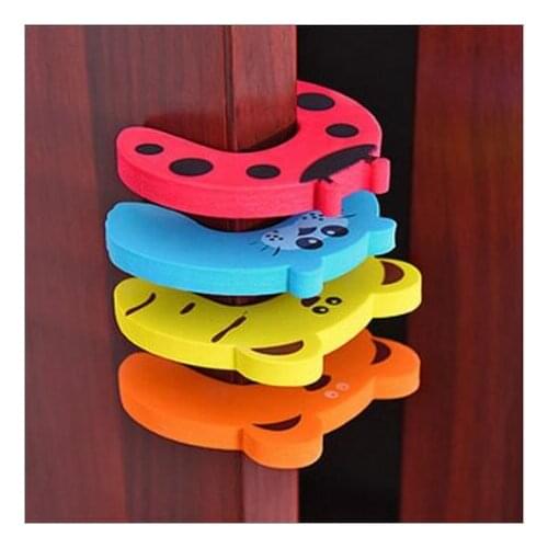4PCS ER Child Safety Locks for Cabinet Door Drawer Baby Finger Protector Safety Finger Protection Locks Kids Safety Guards