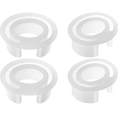 4 Pcs Silicone Bangle Molds Open Cuff Bracelet Mold C Front Bangle Mold Jewelry Molds for DIY Jewelry Making,2 Sizes