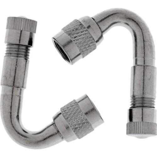 6pcs Valve Stem Adapter 45, 90,135 Degree Valve Extension Adapter