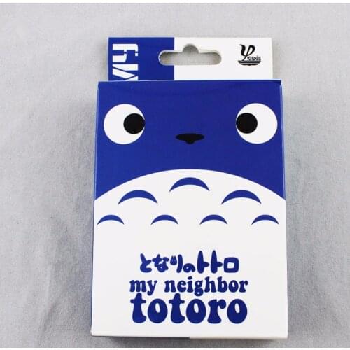 Anime Deck Playing Cards My Neighbor Totoro Poker Cards Cosplay Toy Board Game 54 Totoro Collection Cards With Color box