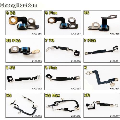 ChengHaoRan NFC Camera Clip Buttons Stickers Bluetooth Signal Antenna Flex Cable For iPhone 6 6S 7 8 Plus X XR XS Max 6SP 7P 8P