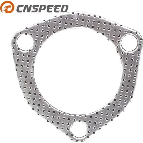 CNSPEED 10pcs/lot 2.5inch 63mm Exhaust Pipe Gasket To Muffler Gasket Exhaust Gasket YC101115