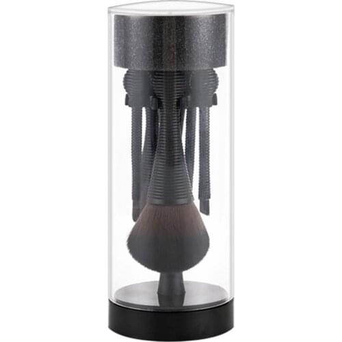 2 Colors Makeup Brush Holder Cosmetic Cup Case Pen Empty Storage Box Organizer Makeup Brush Holder For Travel Cosmetic Tools