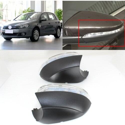 Brand New Turn Signal Light Side Mirror Assemble Indicator w/ Puffle Lamp For VW Golf 6 2010-2012