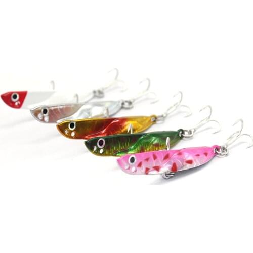 New Fishing Lure Water Dog VIB Spoon Jigbait Zinc Alloy 10g/15g/20g Artificial Lures Hard Bait 1 Piece Sale