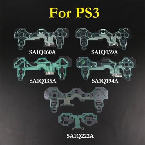 JCD 10pcs Conductive Sheet Film Internal For PS3 PS4 Slim Pro Controller For JDM-040 030 JDS-055 Ribbon Flex Film Cable