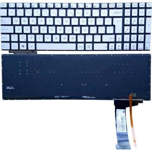 Laptop Keyboard for ASUS N551 N551J N551JB N551JK N551JM N551JQ CZ GR HG RU SK SV TI TR Backlit Keyboard