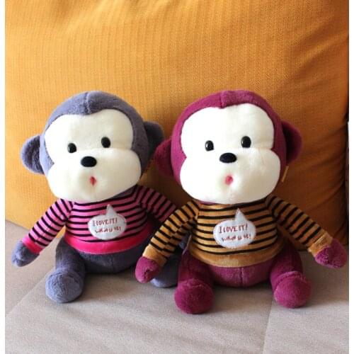 12" Little monkey doll plush toy cherry dolls New Year Gift / Valentines Day gift