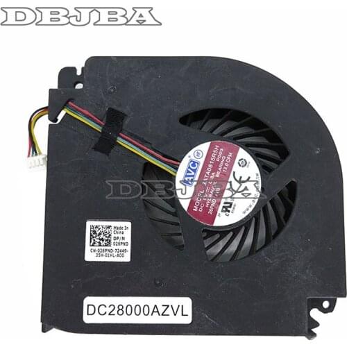 CPU Fan For Dell Precision M6700 M5700 laptop CPU cooling fan cooler MG60150V1-C040-S9A 026PND BATA0815R5H P003