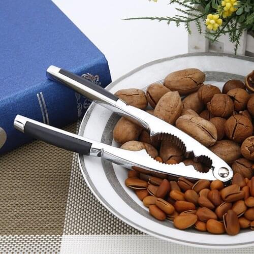 Nutcracker Sheller Crack almond Walnut Pecan Hazelnut Filbert Nut Kitchen Nut Sheller Clip Tool Clamp Plier Cracker