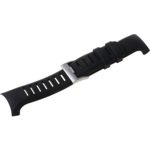 Silicone Watchband Sports Wrist Strap with Long Strap for SUUN-TO D6 Dive/D6i