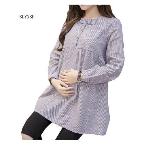 Рубашки и блузки для беременных SLYXSH China At AliExpress