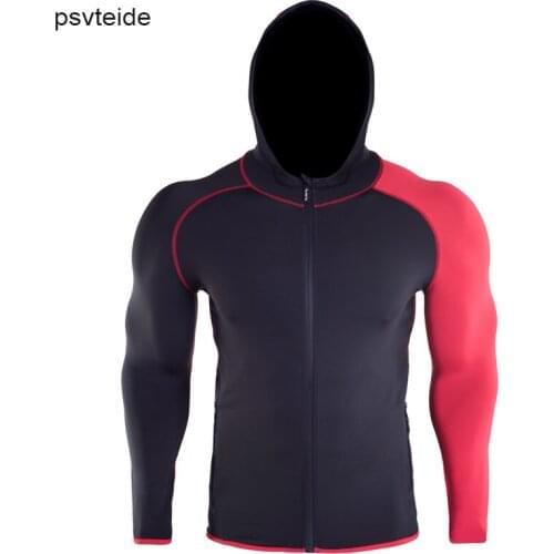 Sports Sweatshirt For Men Bodybuilding Jacket Training Clothes Sudaderas Para Hombre Gym Running Coat Sports Jacket Hoody Blouse
