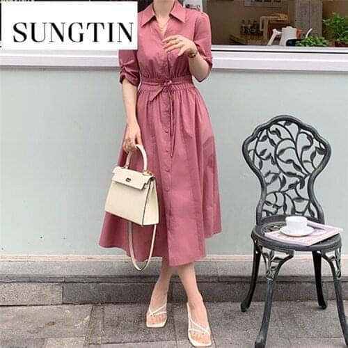 Летние платья с рукавами Sungtin China At AliExpress