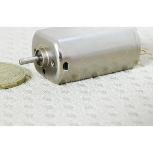 DC 1.5V-3V Carbon Brush Mini 180 Motor 13300RPM High Speed for Shaver Hair Clipper Toy Model FF-180S Large Current Motor