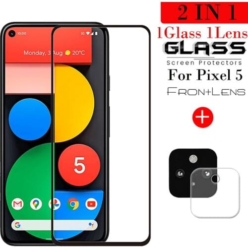 Tempered Glass For Google Pixel 5 High Quality Explosion-proof Screen Protector Glass For Google Pixel 5 Lens Protective Film